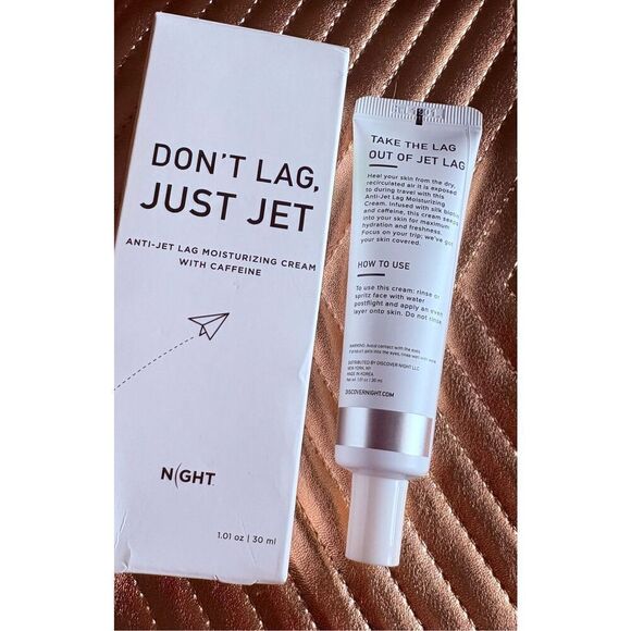 NIGHT SKINCARE - NWTIB - Don't Lag - Just Jet. Anti-Jet Lag Moisturizing Cream - Picture 5 of 11